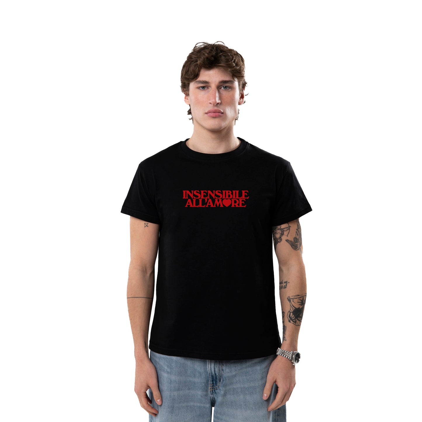 T-shirt "Insensibile all'amore"