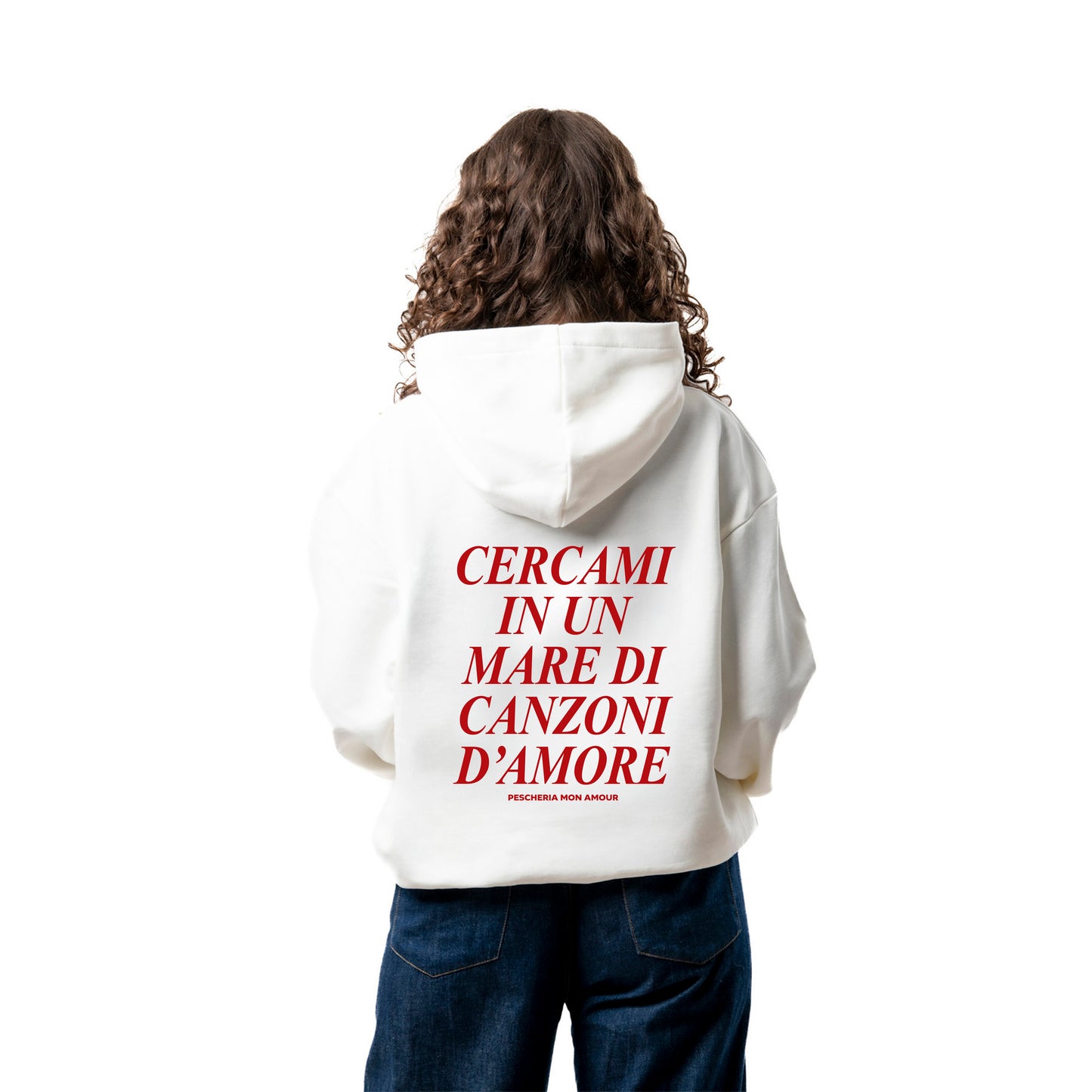 Felpa Hoodie "Mare Di Canzoni d'Amore"