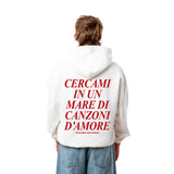 Felpa Hoodie "Mare Di Canzoni d'Amore"