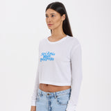 Long Sleeve Cropped Box “Sei il mio mare preferito"