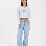 Long Sleeve Cropped Box “Sei il mio mare preferito"