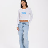 Long Sleeve Cropped Box “Sei il mio mare preferito"