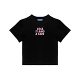 Baby Tee „Co kocham cię robić”