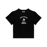 Baby Tee "I don't kiss"