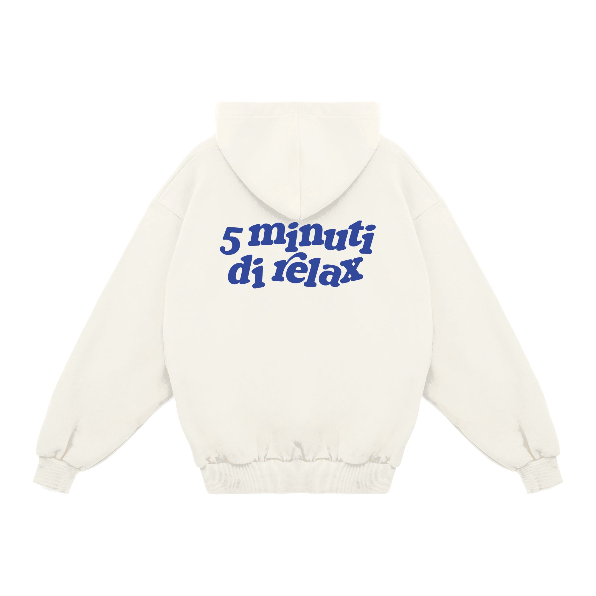 Felpa Hoodie "5 minuti di relax"