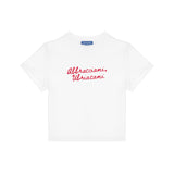 Baby Tee "Abbracciami, Ubriacami"