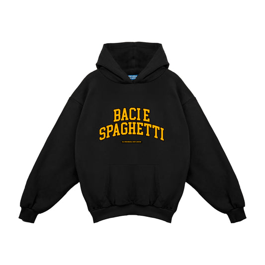 Felpa Hoodie "Baci e Spaghetti"