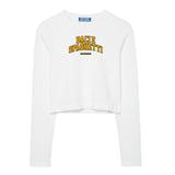 Long Sleeve Cropped Box “Baci e spaghetti"