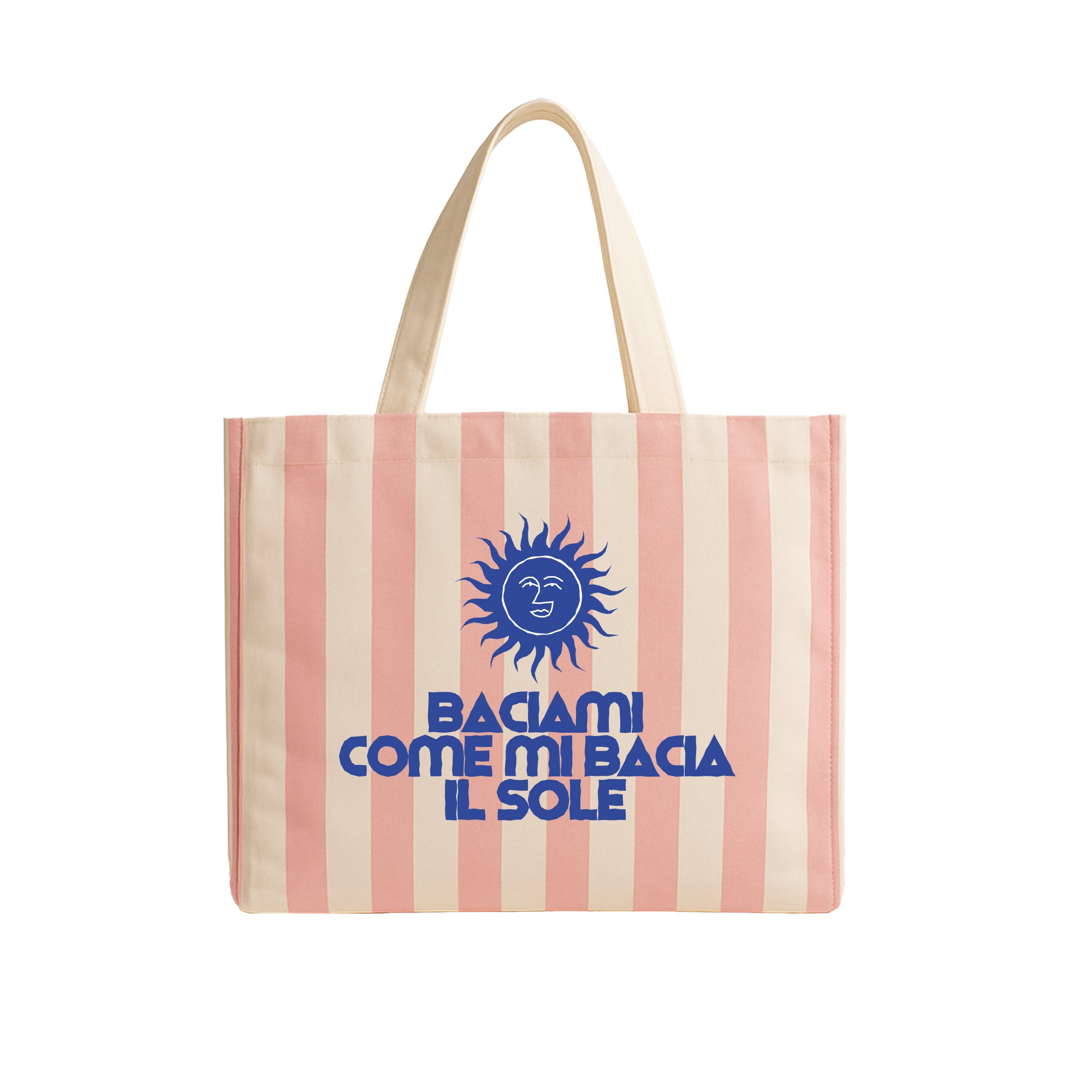 Borsa mare "Baciami come il sole"