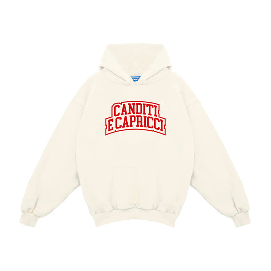 Felpa Hoodie "Canditi e capricci"