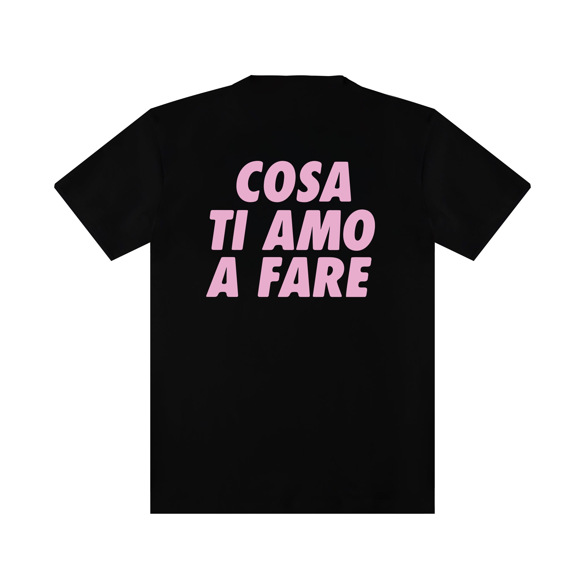T-shirt "Cosa ti amo a fare"