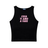 Il tank top “Cosa Ti Amo A Fare"