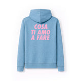Bluza z kapturem "Cosa ti amo a fare"