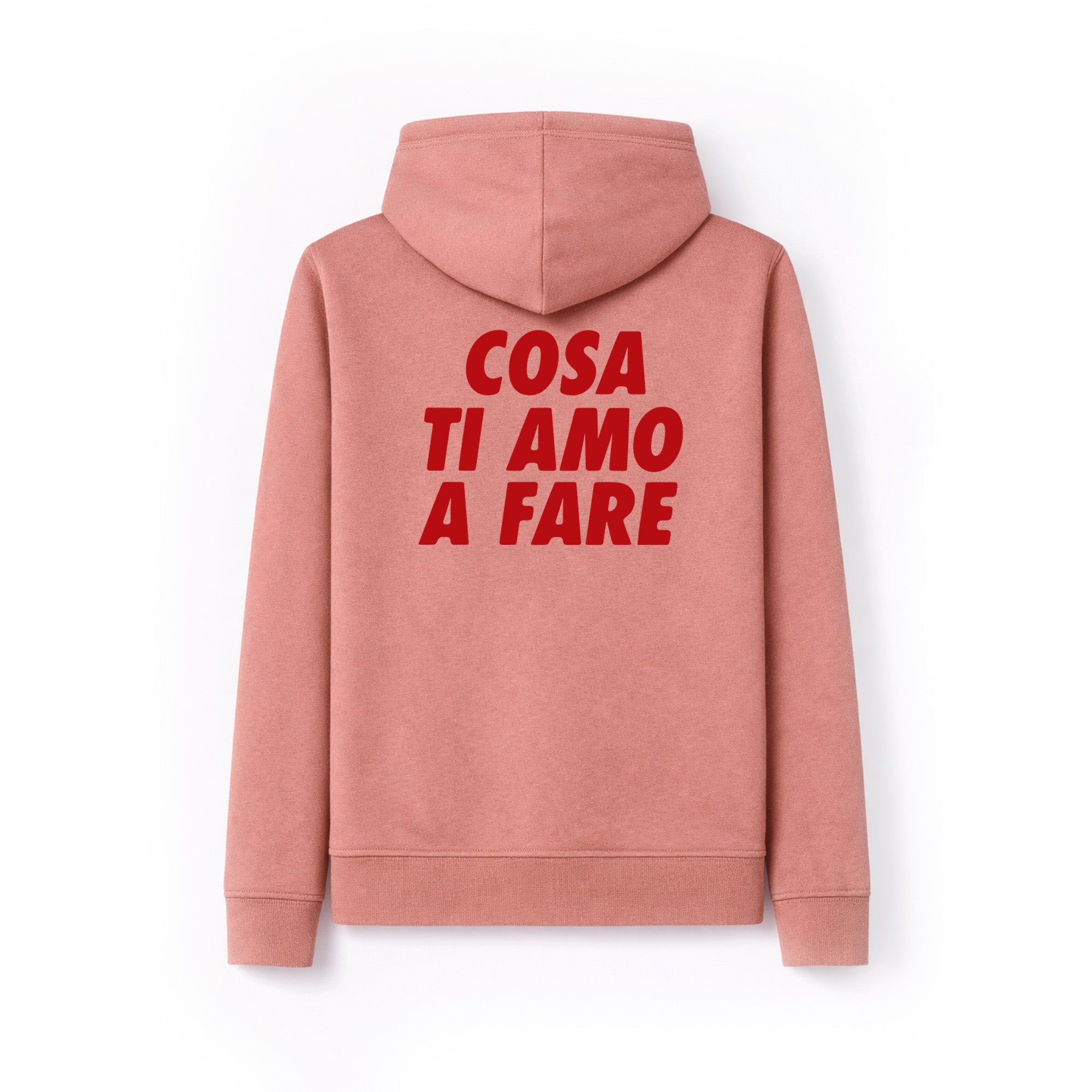 Felpa Hoodie "Cosa ti amo a fare"