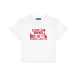 Baby Tee "Cupid lost his way"