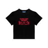 Baby Tee "Cupid lost his way"