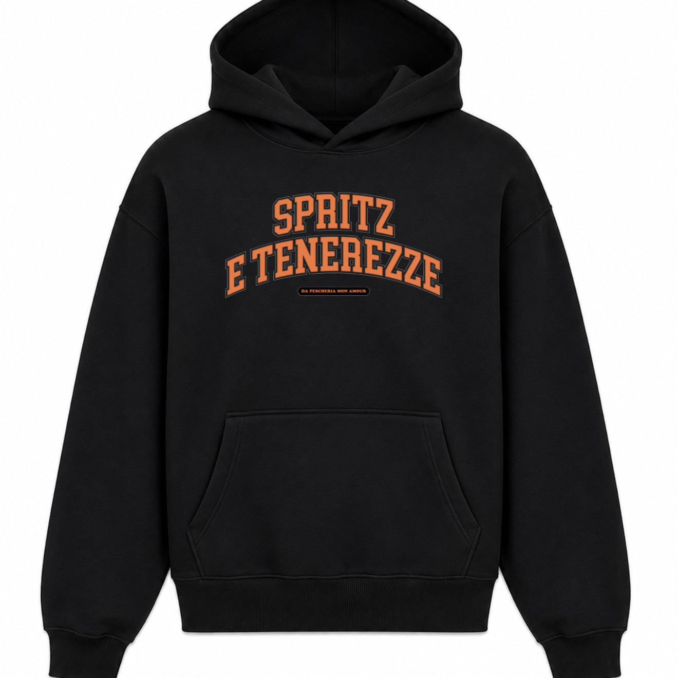 Bluza z kapturem „Buziaki i Spaghetti”