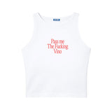 Il tank top “Pass me"