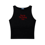 Il tank top “Pass me"