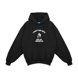 Felpa Hoodie "I don't kiss boys"