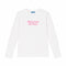 Long Sleeve Abbracciami Che Passa Bianco