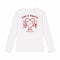 Long Sleeve Vino e Piantini Bianco retro