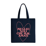 Tote "Meglio soli che mal amati"