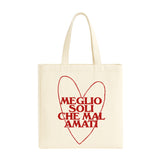 Tote "Meglio soli che mal amati"