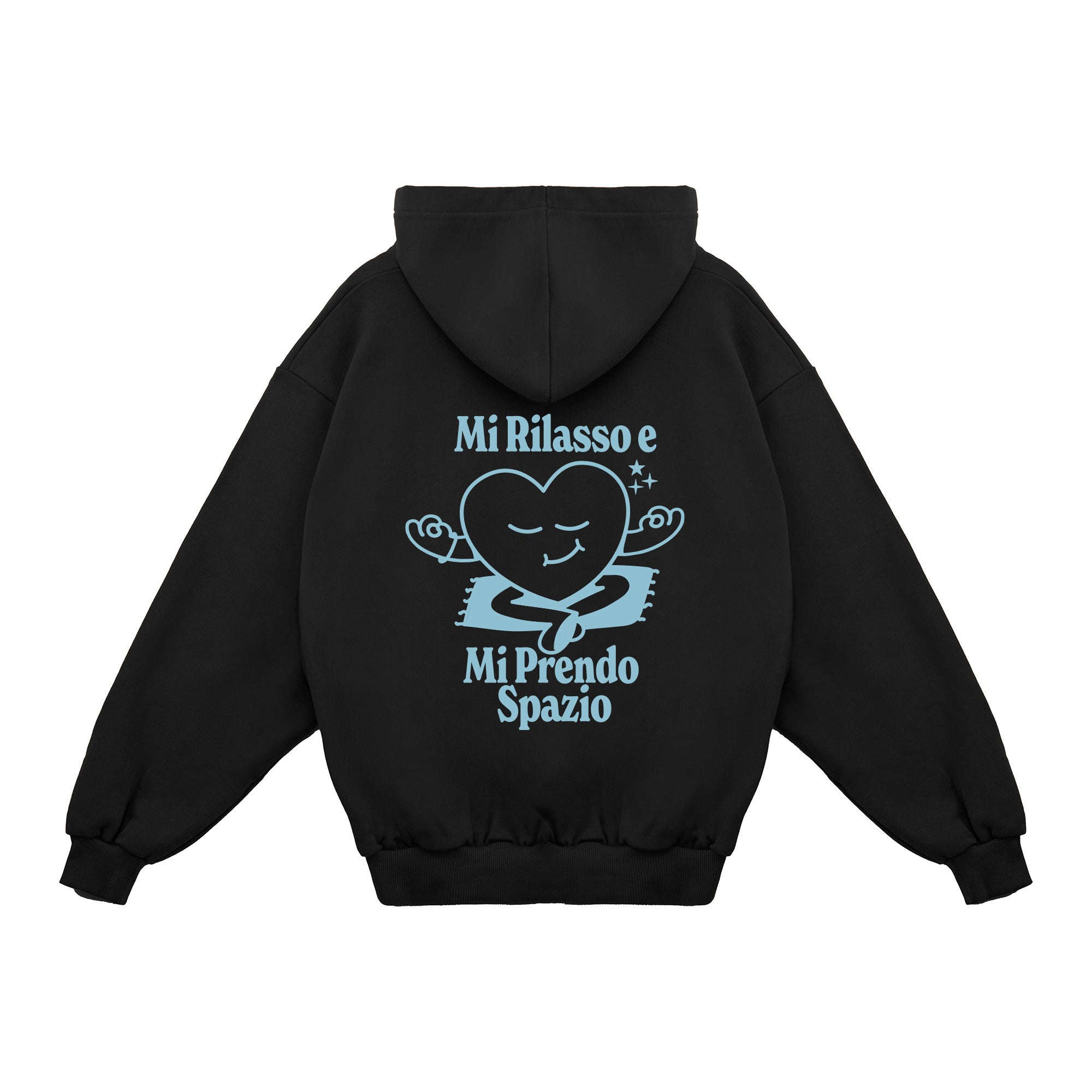 Felpa Hoodie "Mi rilasso"