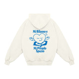 Felpa Hoodie "Mi rilasso"