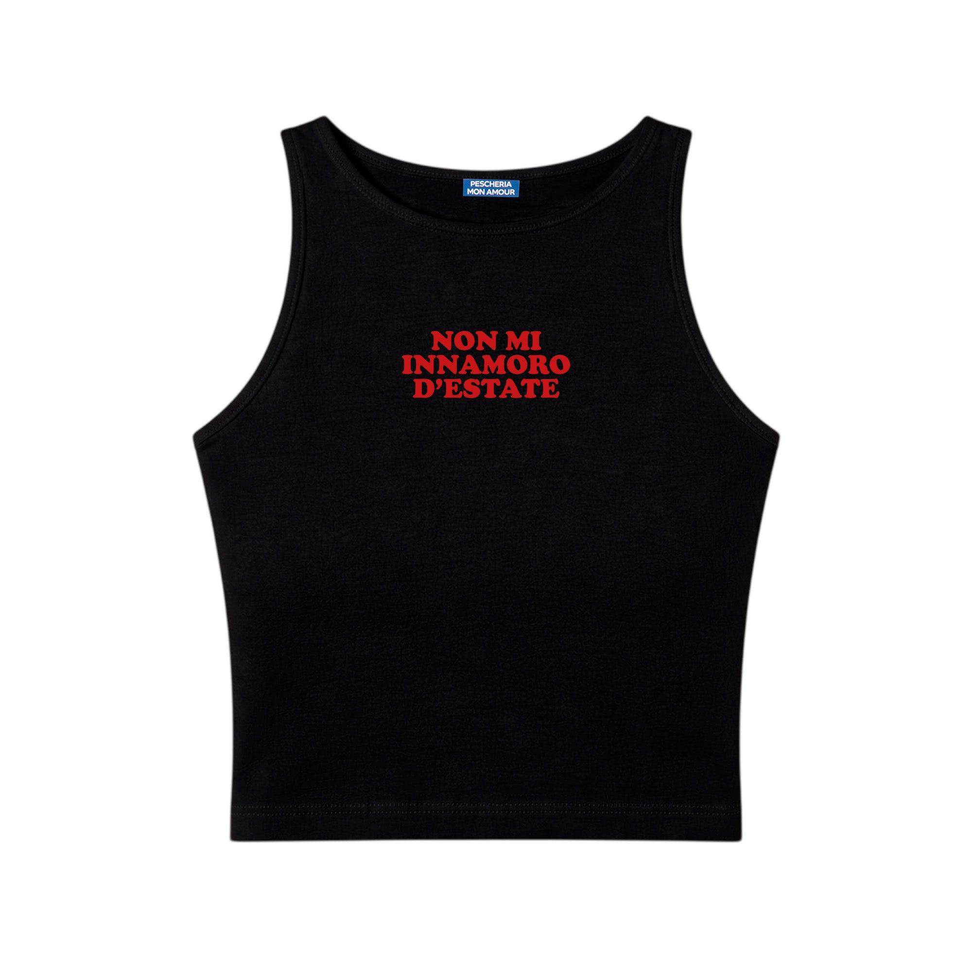 Il tank top “Non mi innamoro d'estate"