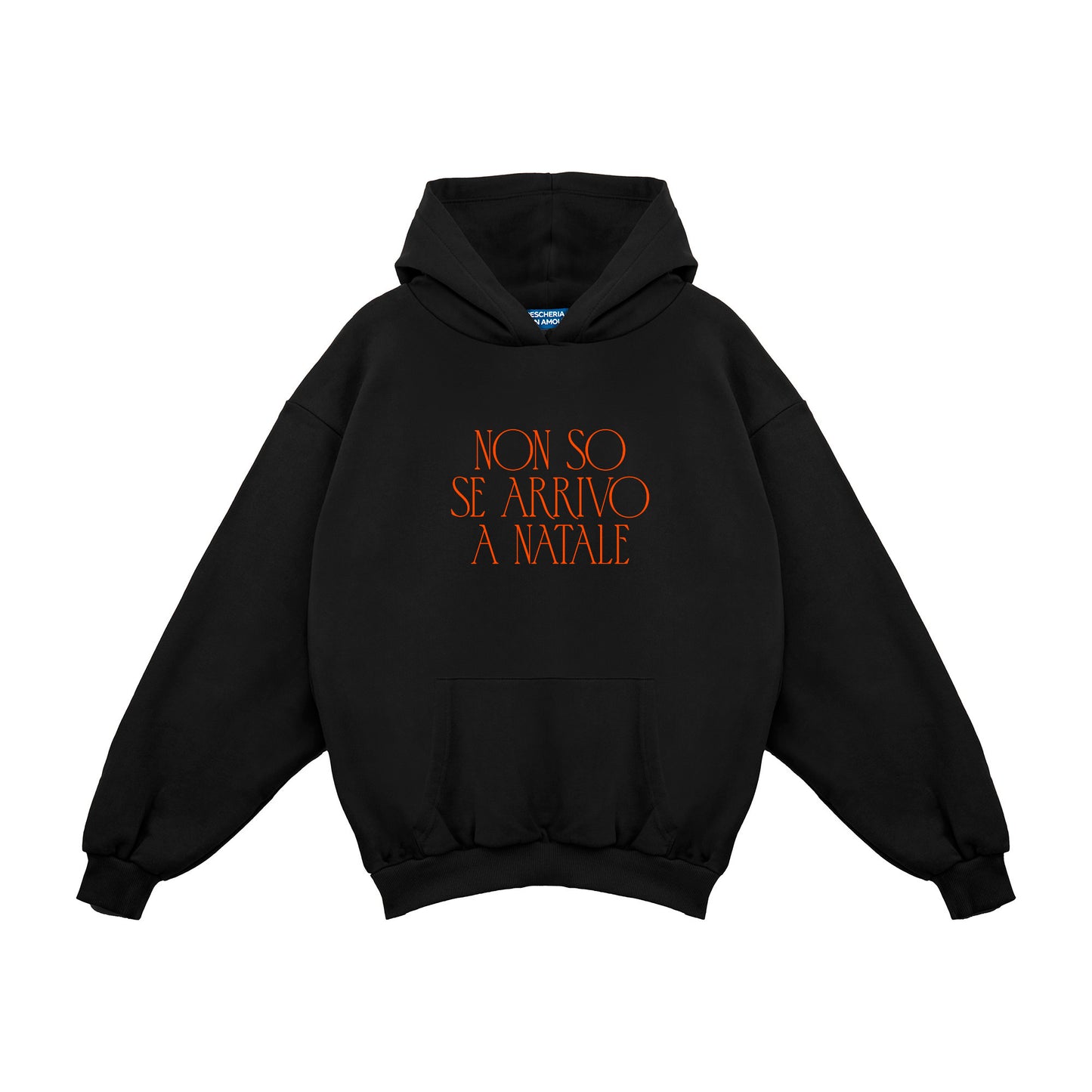 Felpa Hoodie "Non So Se Arrivo A Natale"