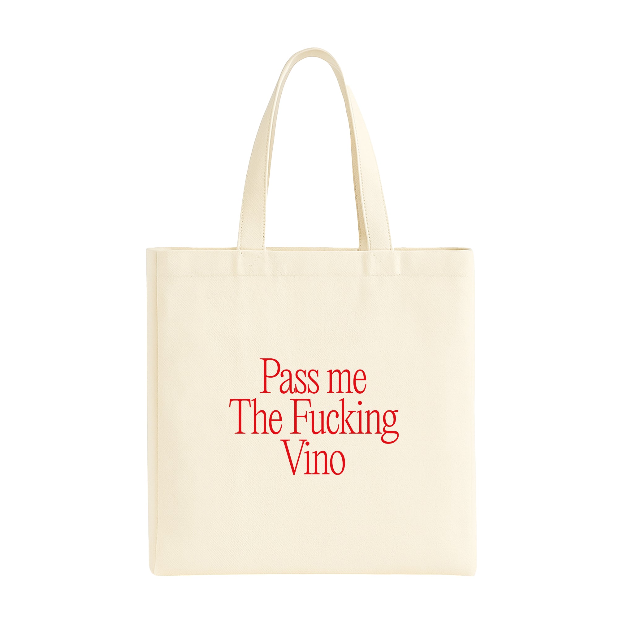 Tote "Pass me the Fucking Vino"