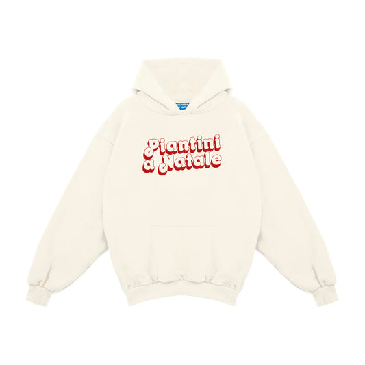 Felpa Hoodie "Piantini a Natale"