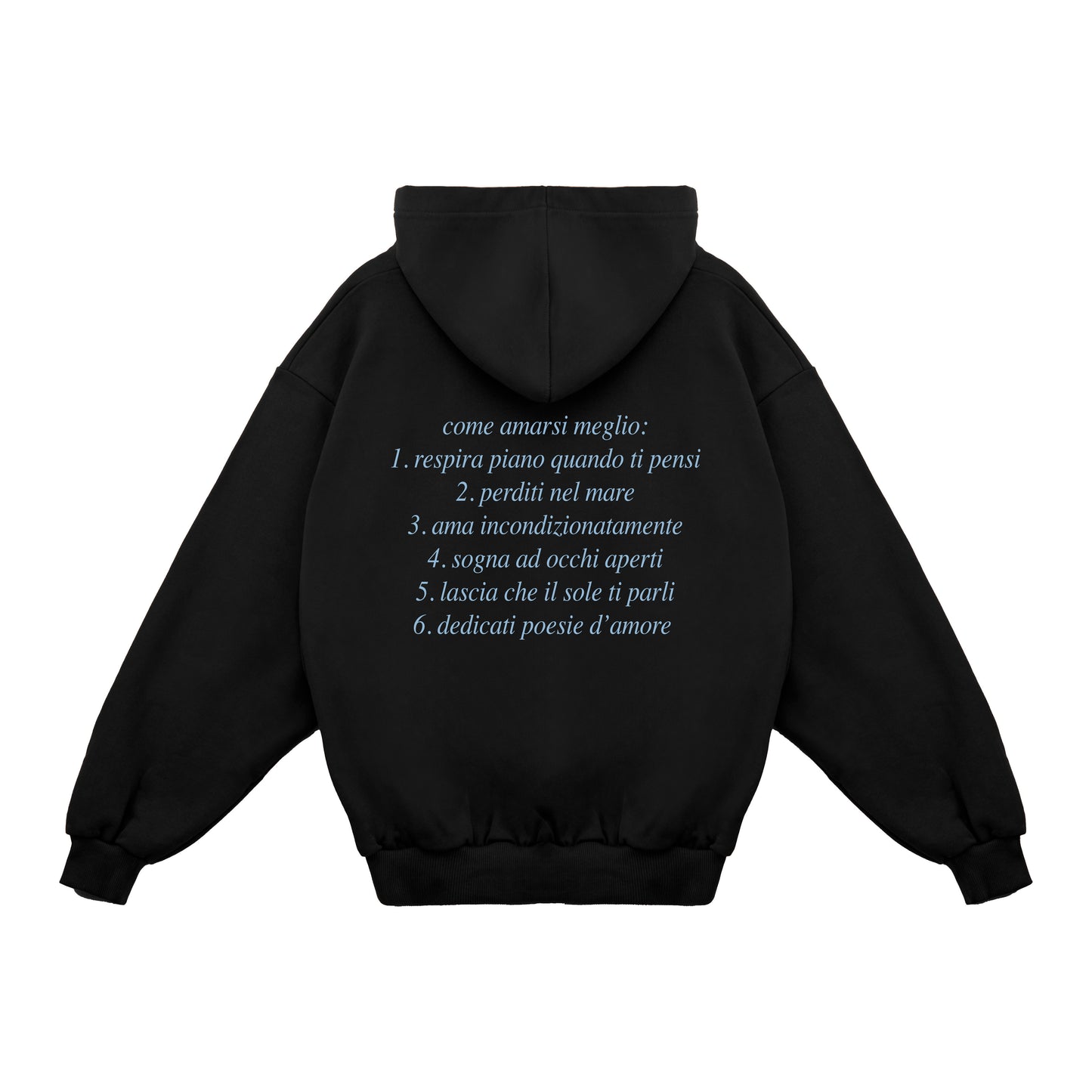 Felpa Hoodie "Come Amarsi Meglio"