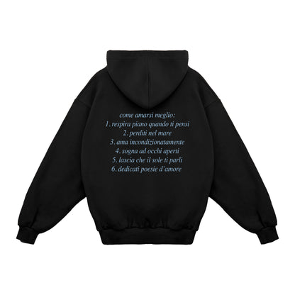 Felpa Hoodie "Come Amarsi Meglio"