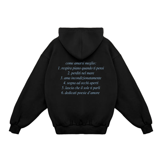 Felpa Hoodie "Come Amarsi Meglio"