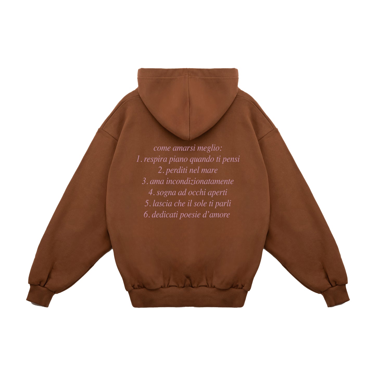 Felpa Hoodie "Come Amarsi Meglio"