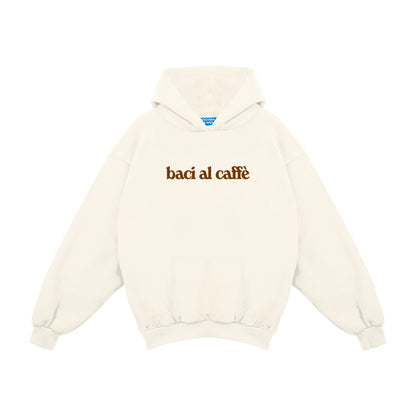 Felpa Hoodie "Baci Al Caffè"