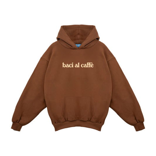 Felpa Hoodie "Baci Al Caffè"