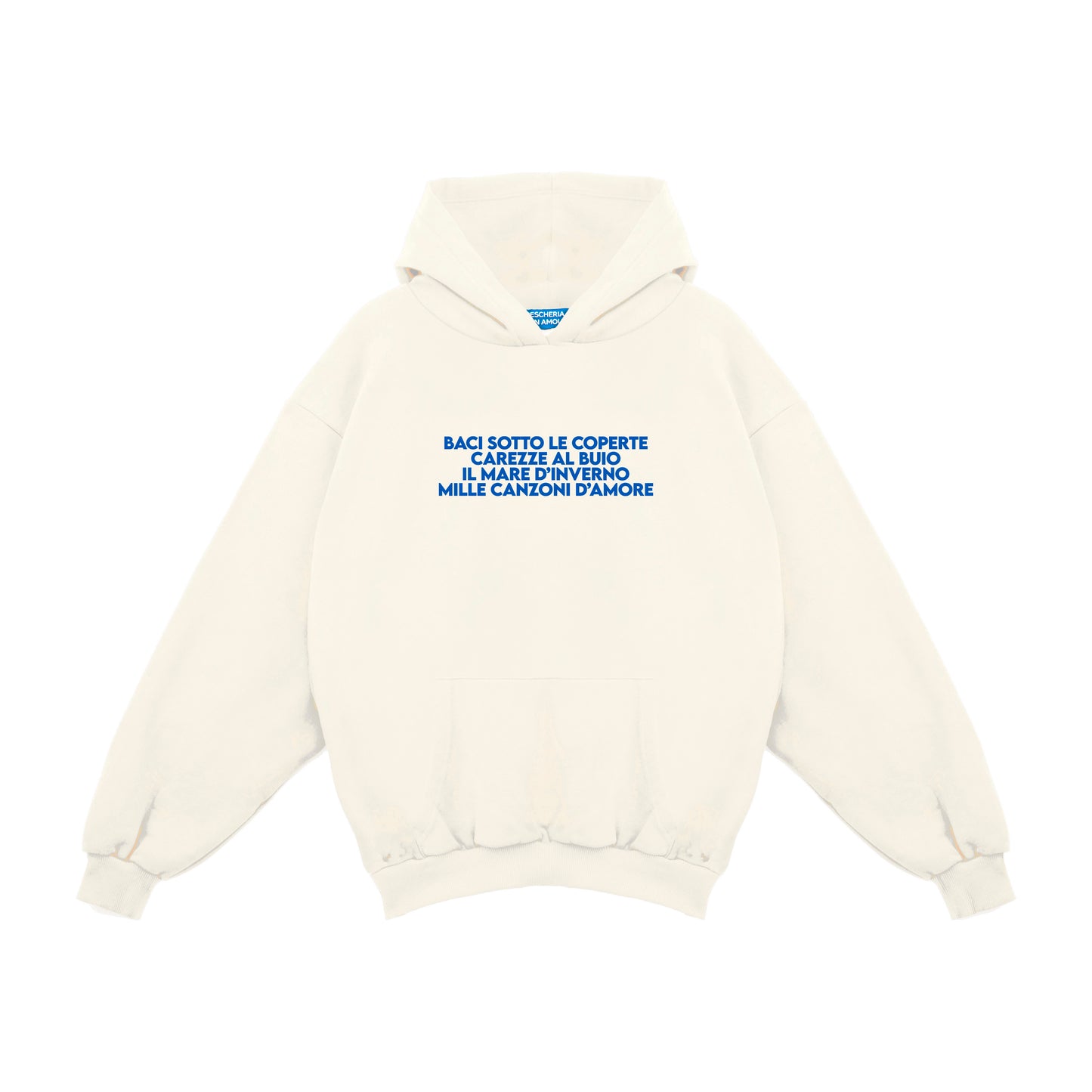 Felpa Hoodie "Baci Sotto Le Coperte"