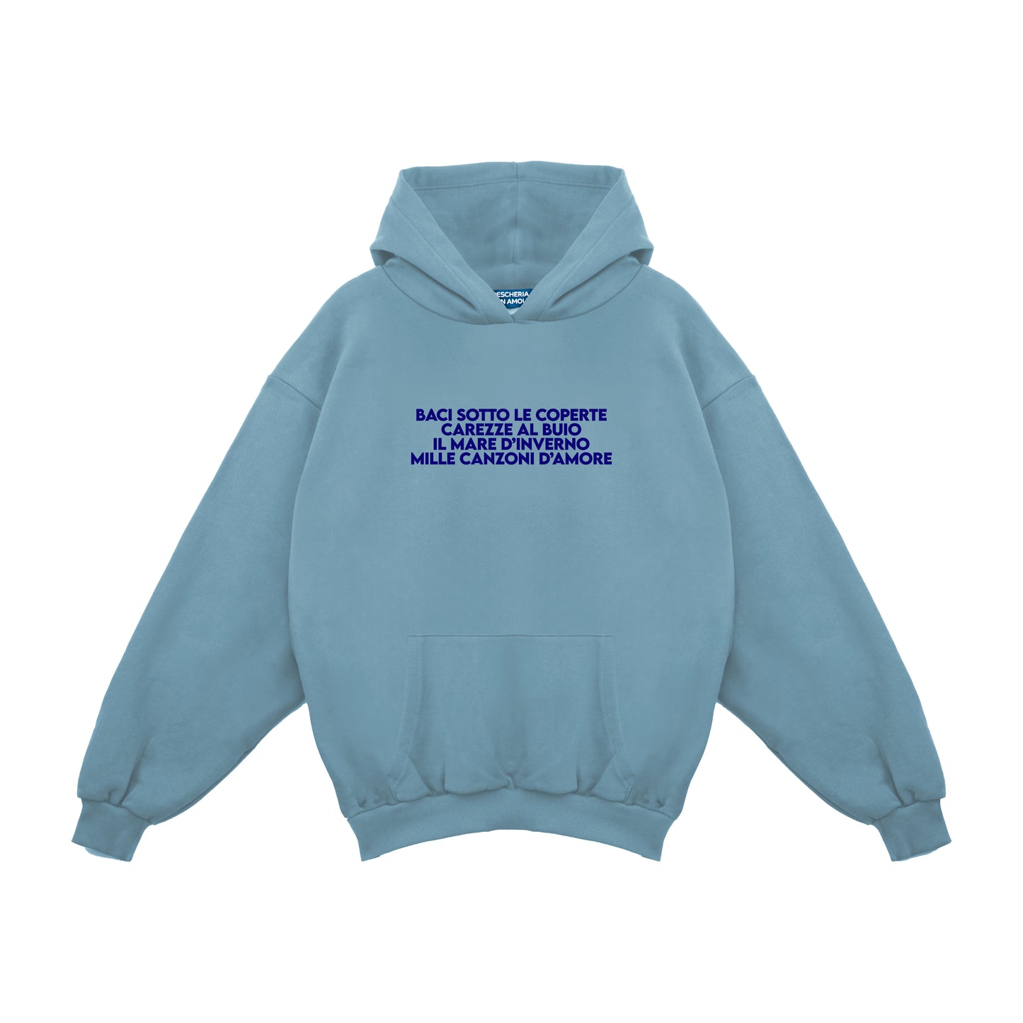 Felpa Hoodie "Baci Sotto Le Coperte"