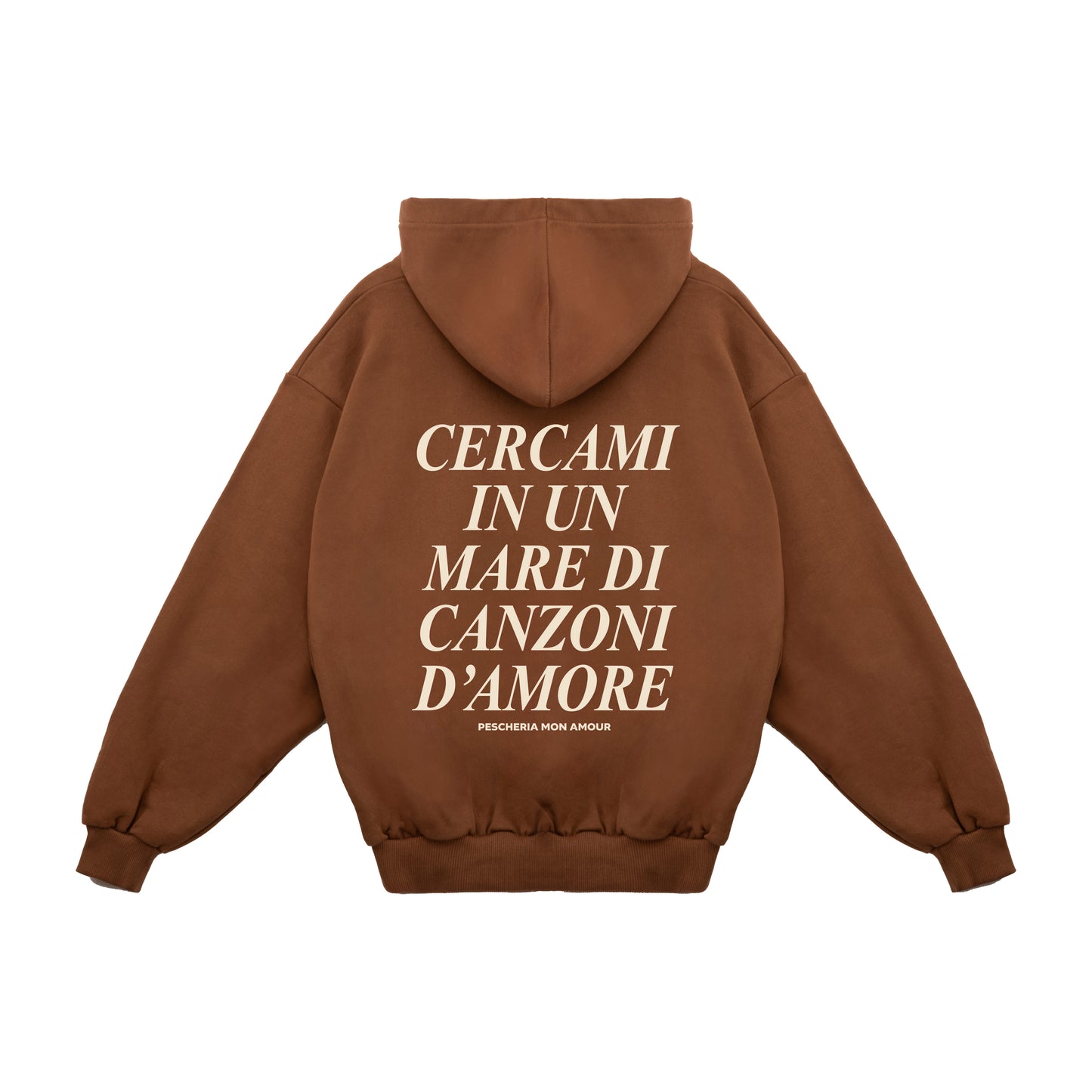 Felpa Hoodie "Mare Di Canzoni d'Amore"