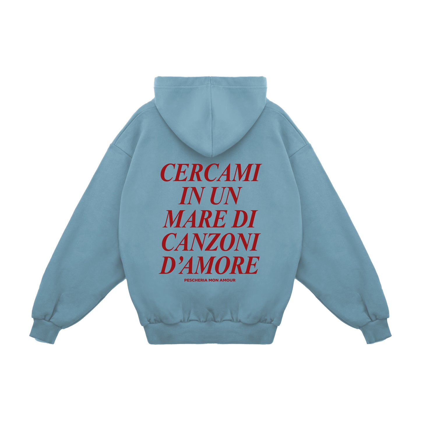 Felpa Hoodie "Mare Di Canzoni d'Amore"