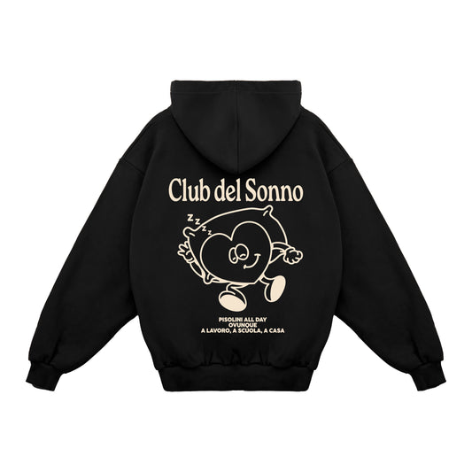 Felpa Hoodie "Club Del Sonno"