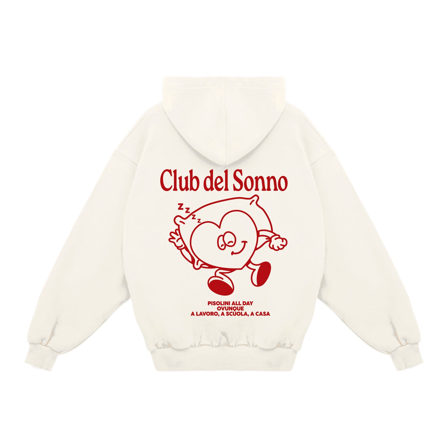 Felpa Hoodie "Club Del Sonno"