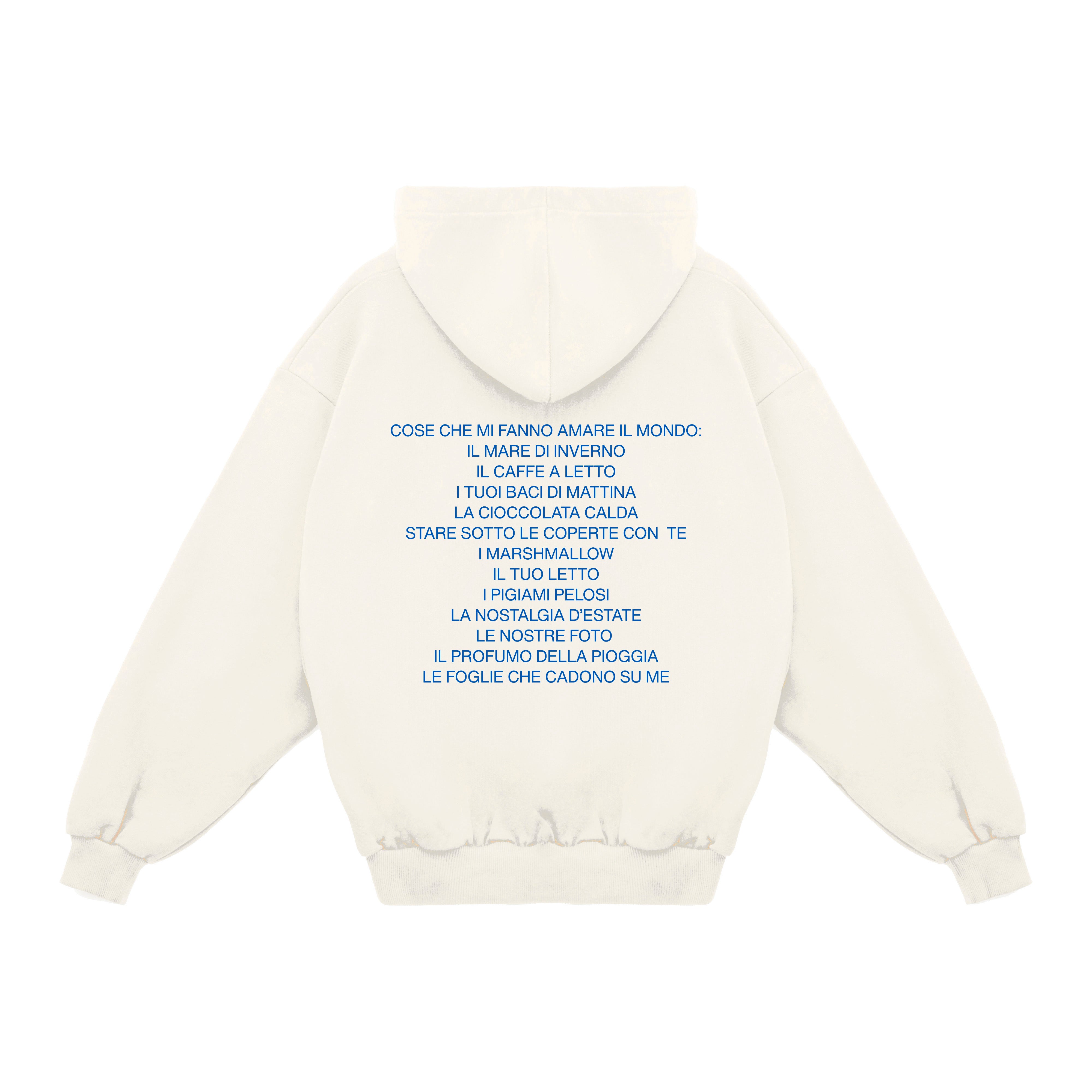 Hoodie "Things That Make Me Love The World"