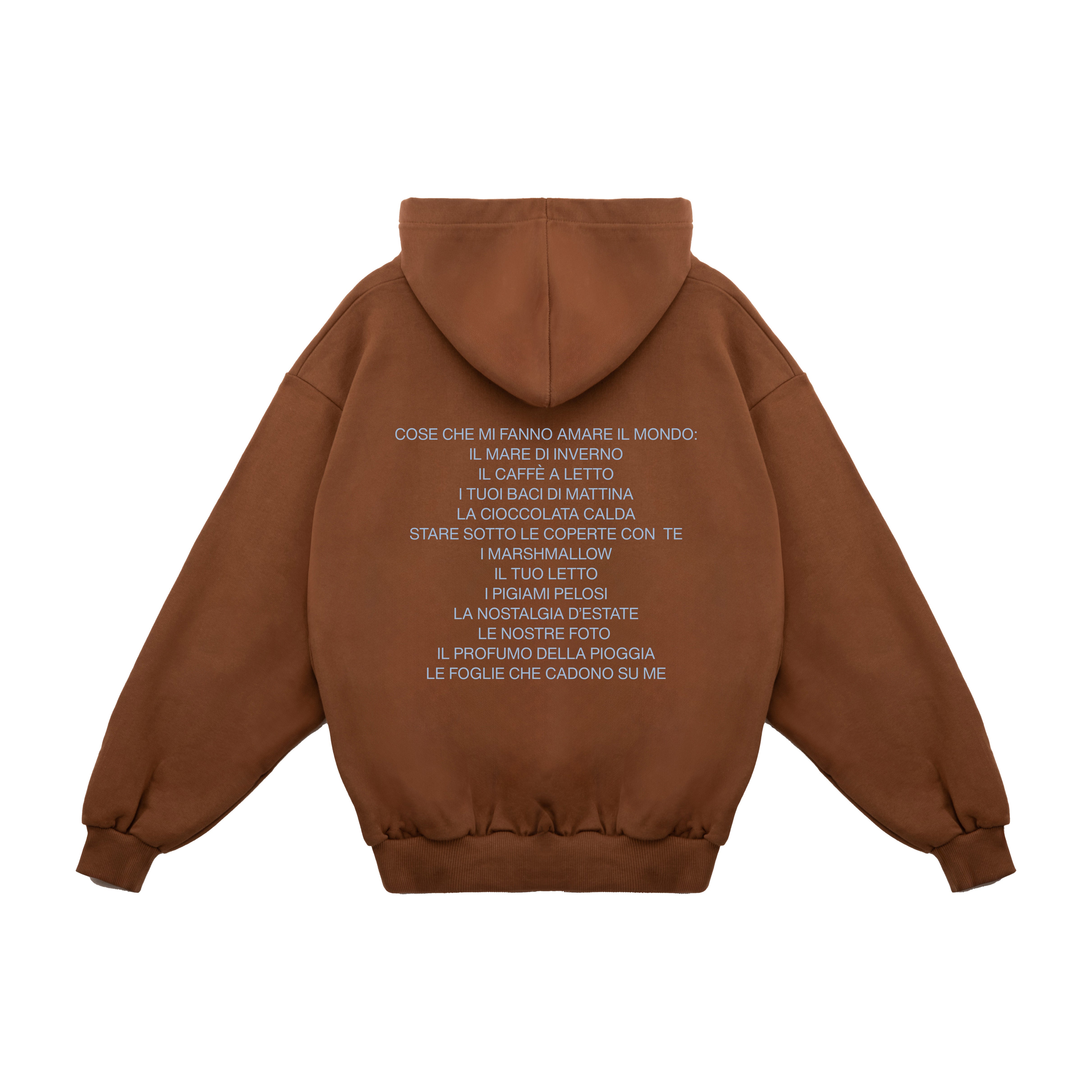 Hoodie "Things That Make Me Love The World"