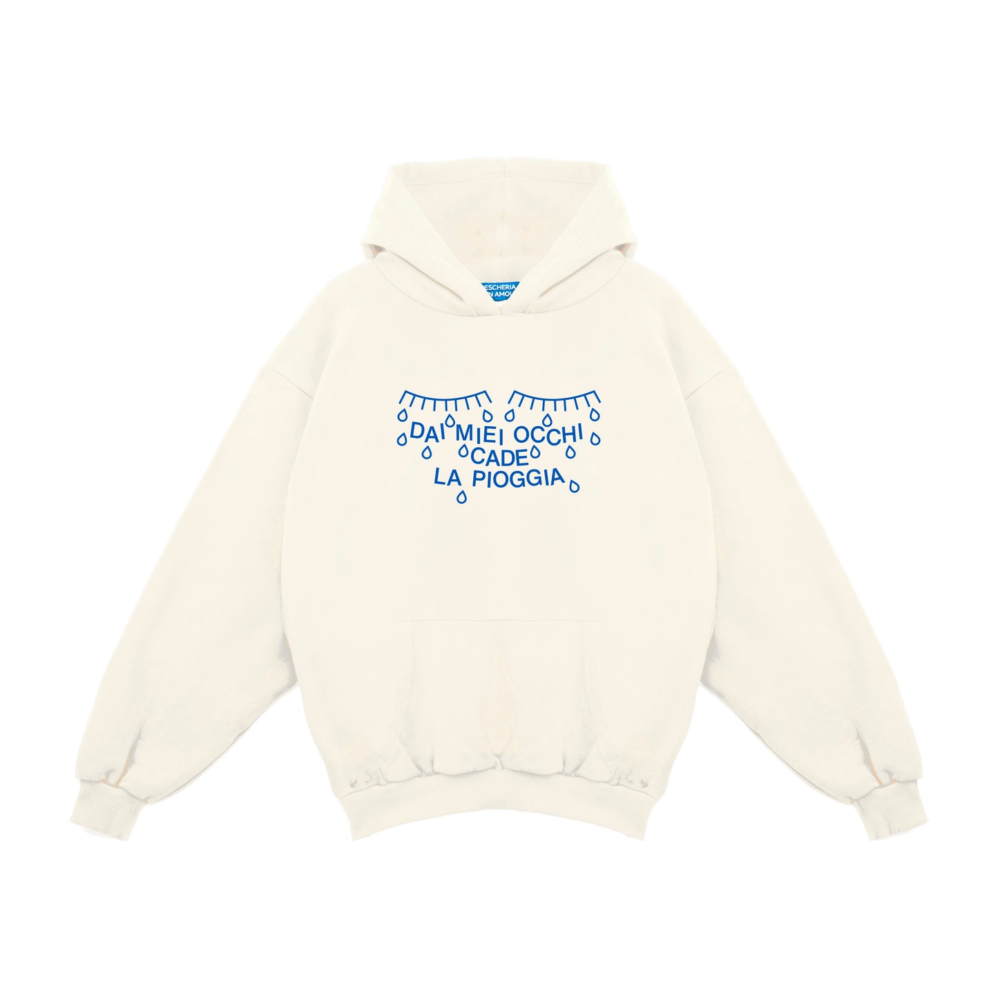 Felpa Hoodie "Pioggia Dai Miei Occhi"