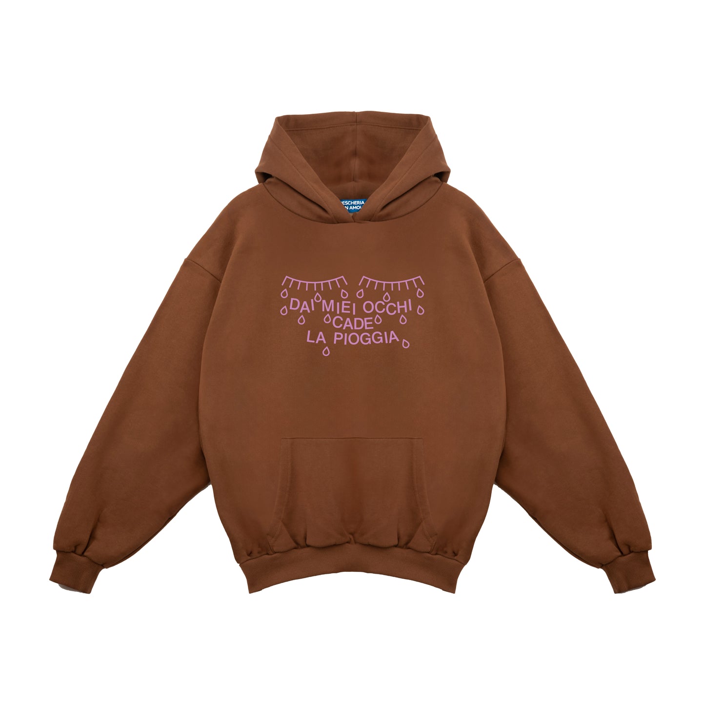 Felpa Hoodie "Pioggia Dai Miei Occhi"